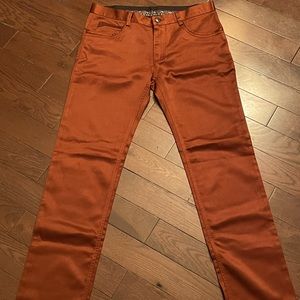 Rust orange slacks